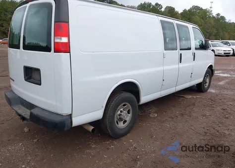 2019 Chevrolet Express 2500 Work Van из США, поврежденный, VIN 1GCWGBFG3K1256037